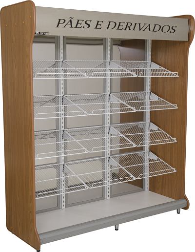 VITRINE ESPELHADA PARA PÃES NOBRES