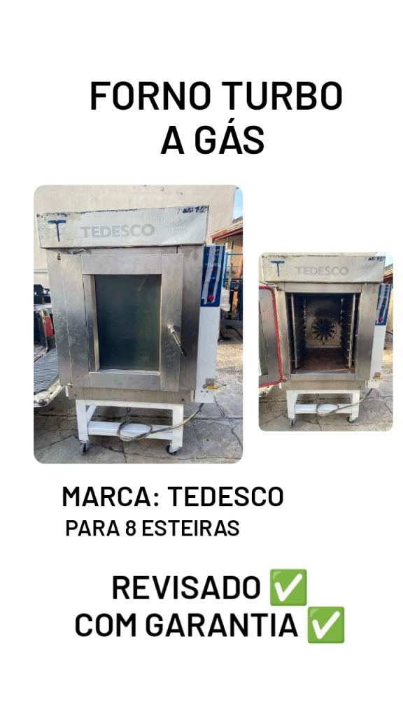USADOS - forno turbo usado