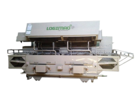 MÁQUINA LAVADORA DE CAIXAS PLÁSTICAS TIPO TÚNEL DE 400 CAIXAS POR HORA